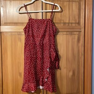 SHEIN polka dot dress